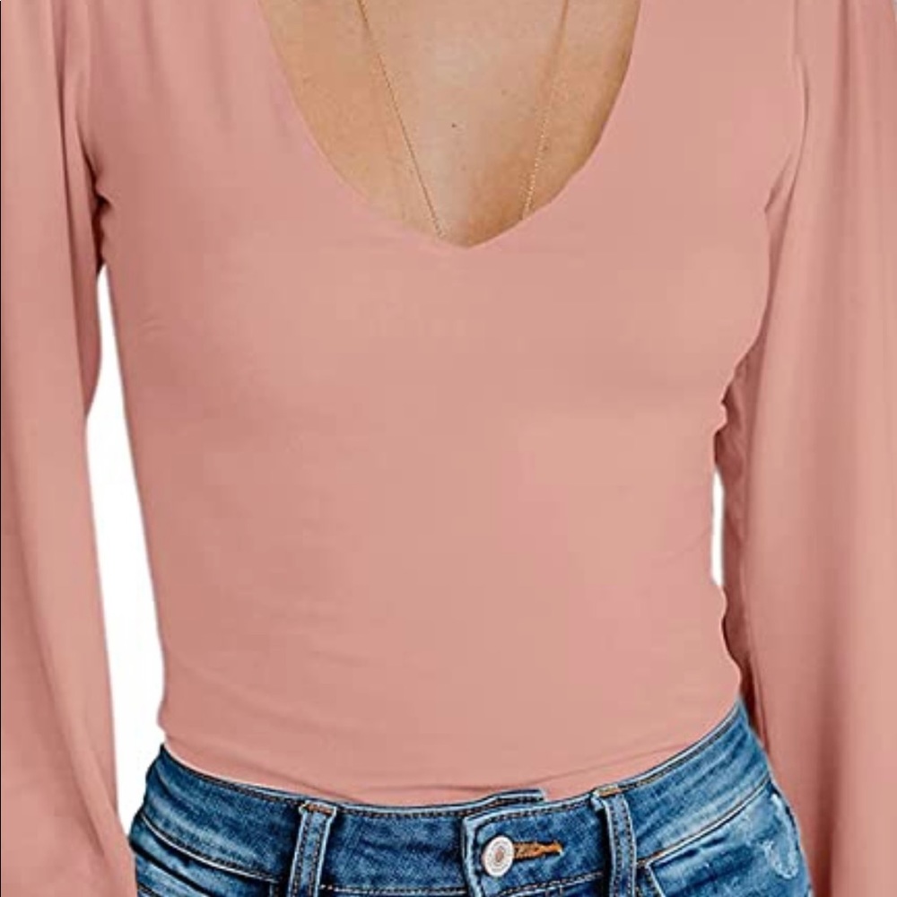 Spadehill V-Neck Long Sleeve Bodysuit. Size XL, NWOT - Picture 1 of 5